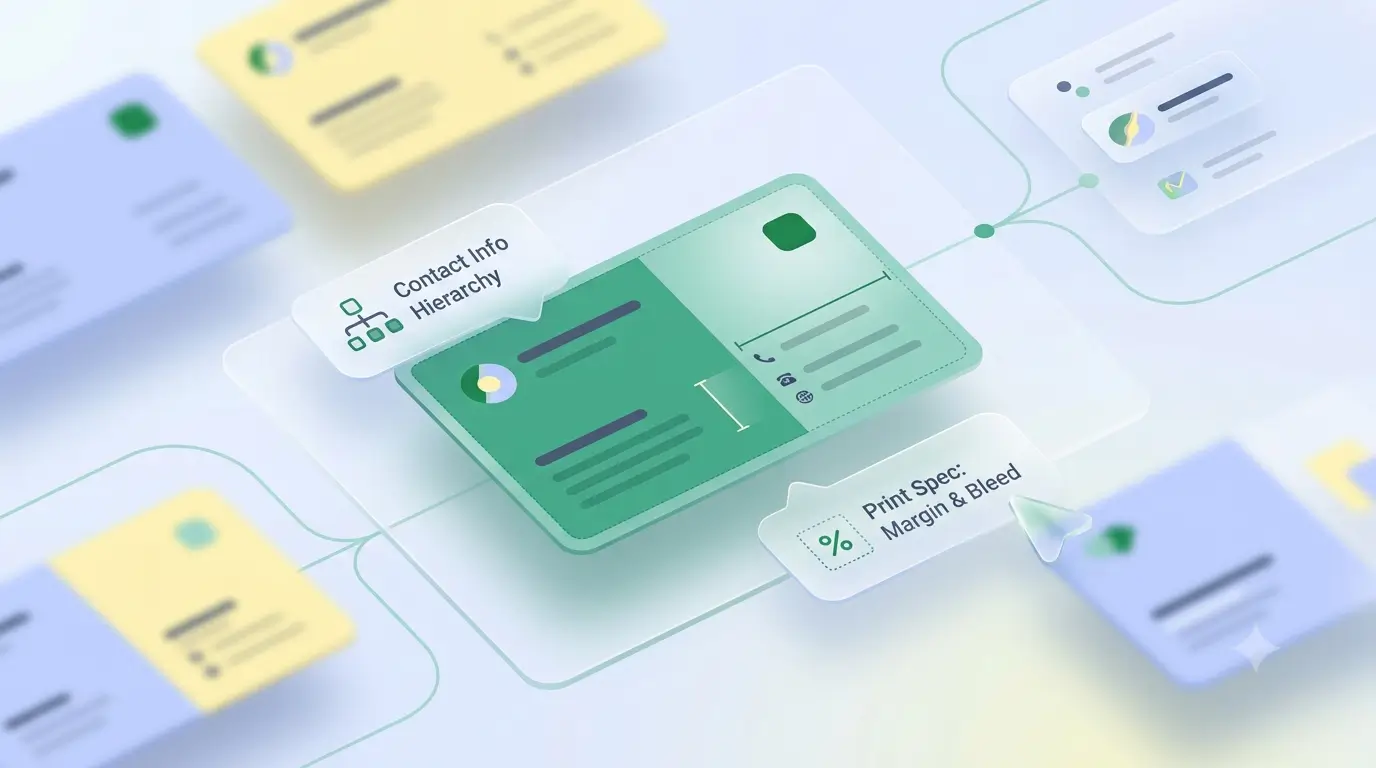 Visiting Card Samples: What a Good One Actually Shows You