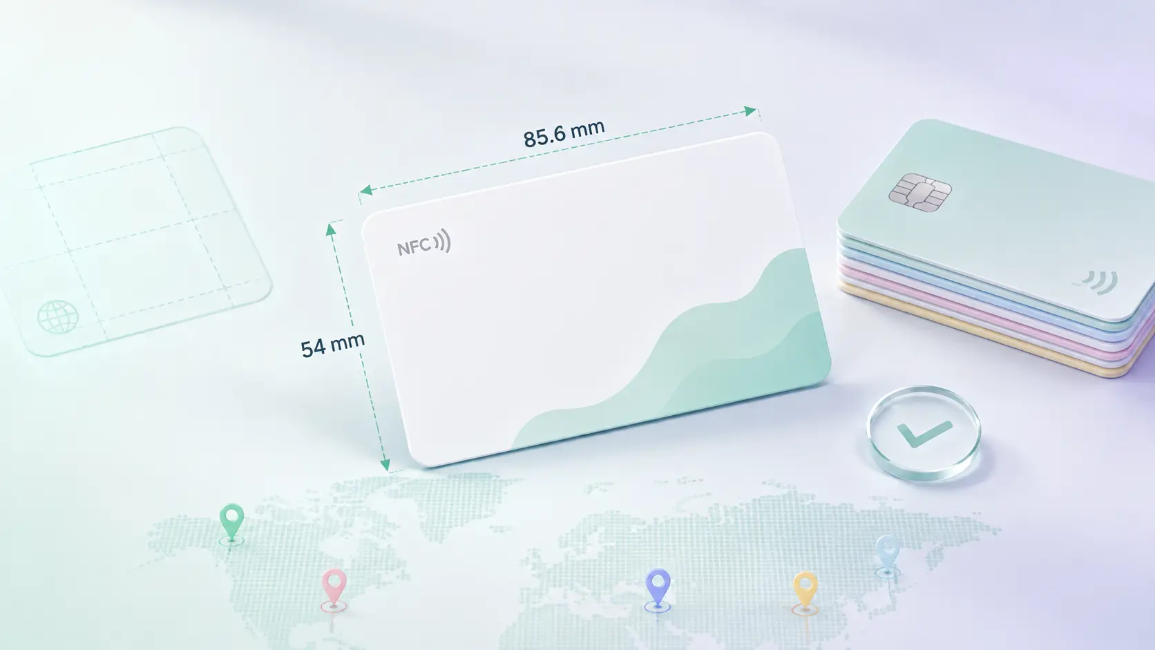 NFC Card Size: The One Dimension That Never Changes NFC Card Size: The One Dimension That Never Changes