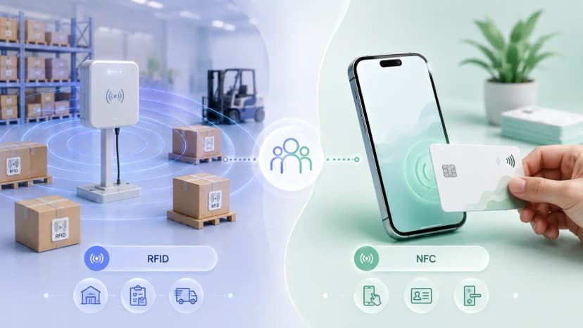 RFID vs NFC: Same Family, Different Jobs RFID vs NFC: Same Family, Different Jobs