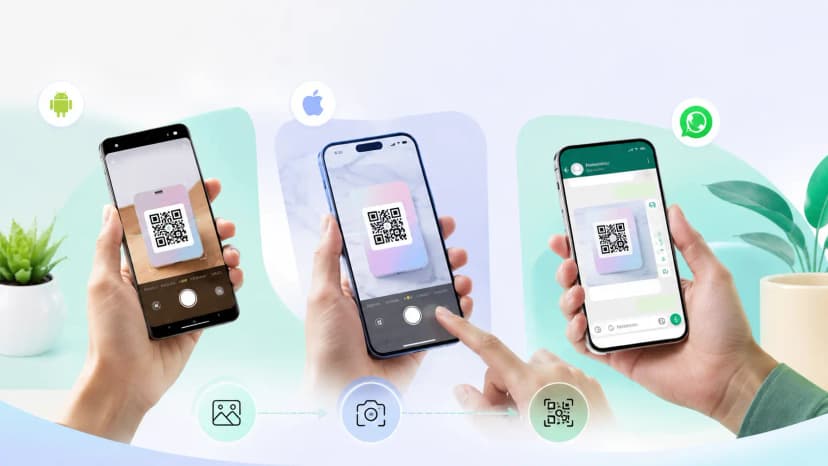 Scan QR Code From Image: Android, iPhone and WhatsApp Methods Scan QR Code From Image: Android, iPhone and WhatsApp Methods